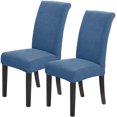 thumbnail image 1 of Stretch Chair Covers for Dining Room Set of 2, Removable Washable Dining Room Chair Covers, Dining Chair Slipcovers Seat Protector, Great for Home and Banquet Deecor (Riverside, 2 Pack), 1 of 7