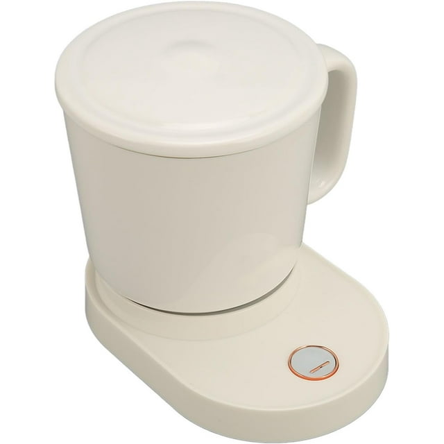 Coffee Warmer for Desk, Electric Mug Warmer with Rapid Heating, Auto Stirring, 55℃ Constant Temperature Smart Cup Warmer for Heating Coffee, Beverage, Milk, Tea