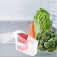 thumbnail image 2 of 1Set Transparent Cheese Slice Storage Box for Kitchen Organization and Food Preservation 11.8X4.2X1.9in, 2 of 8