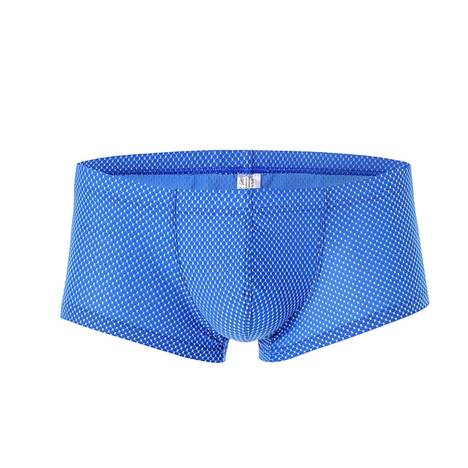 Qcmgmg Mens Underwear Sexy Boxer Solid Soft Stretch Sexy Underwear For
