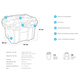 thumbnail image 5 of Hielera Pelican 30 Qt Elite Cooler Original Con Portavasos (Blanco) Pelican Pelican IM 30QT, 5 of 5