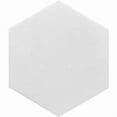 thumbnail image 2 of Nubes 10 x 10 in. Honed Snow White Marble Hexagon Wall and Floor Tile (2.95 sq ft/case) - 5 Pack, 2 of 2