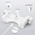 thumbnail image 5 of Estación de carga brillar compatible con auriculares Meta Quest 2 soporte de carga con luz LED soporte de pared de escritorio para auriculares y controlador con conector USB-C, 5 of 5