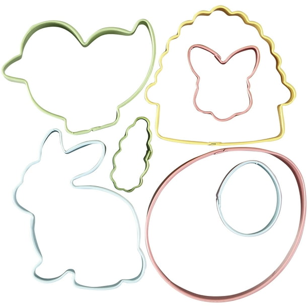 Wilton Easter Shapes Cookie Cutters, 7Piece
