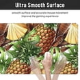 thumbnail image 5 of XMXT Non-Slip Gaming Mouse Pad, Tropical Pineapples Background Mousepad Computer Keyboard Mats Desk Pads Office Decor Accessories, 15.8"x29.5", 5 of 8