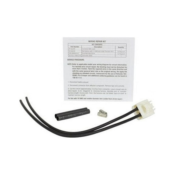 Front HVAC Blower Motor Connector - Compatible with 2013 - 2019 Ford Fusion 2014 2015 2016 2017 2018