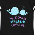 thumbnail image 4 of Inktastic My Nonni Whale-y Loves Me Boys or Girls Toddler T-Shirt, 4 of 5