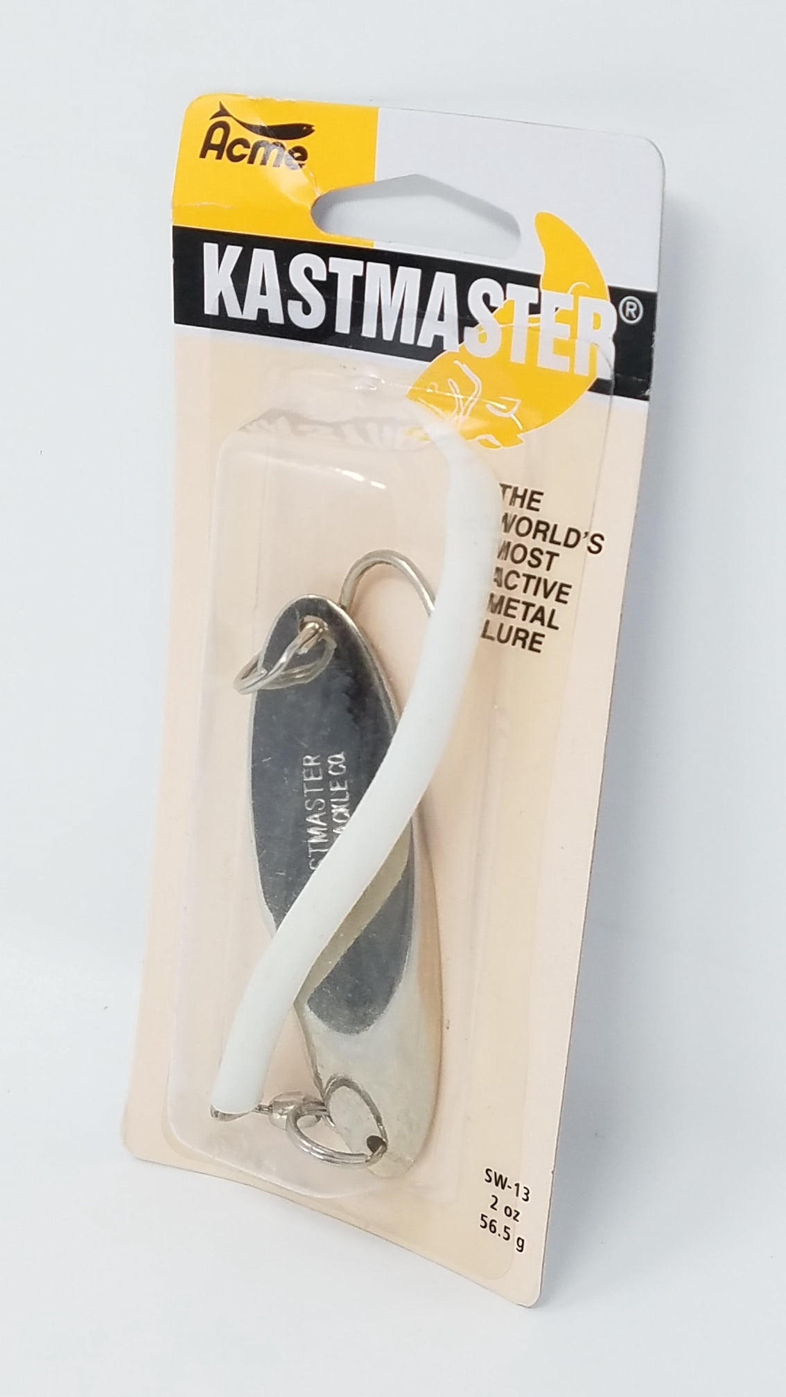 Acme Tackle Kastmaster with Tube Fishing Lure Spoon Chrome 2 oz.