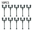 thumbnail image 1 of MYG 10Pcs Model Street Lights Scale 1:100 Railway LED Lamppost Patio Garden Lamps, 1 of 7