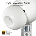 thumbnail image 4 of Nothing Ear (a) Wireless Earbuds, 45dB Hybrid Noise Cancelling Earbuds, Hi-Res Audio, Advanced Equaliser, Dual Connect, 6 Mics, 42.5H Playtime Ear Buds Wireless Bluetooth, White, 4 of 11