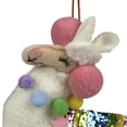 thumbnail image 4 of Northlight Plush Llama with Rainbow Saddle Christmas Ornament - 7.5", 4 of 6