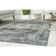 thumbnail image 4 of Rugs America Preston PS35A Shadow Bay Blossom Transitional Vintage Gray Area Rug, 2'6" x 4', 4 of 5