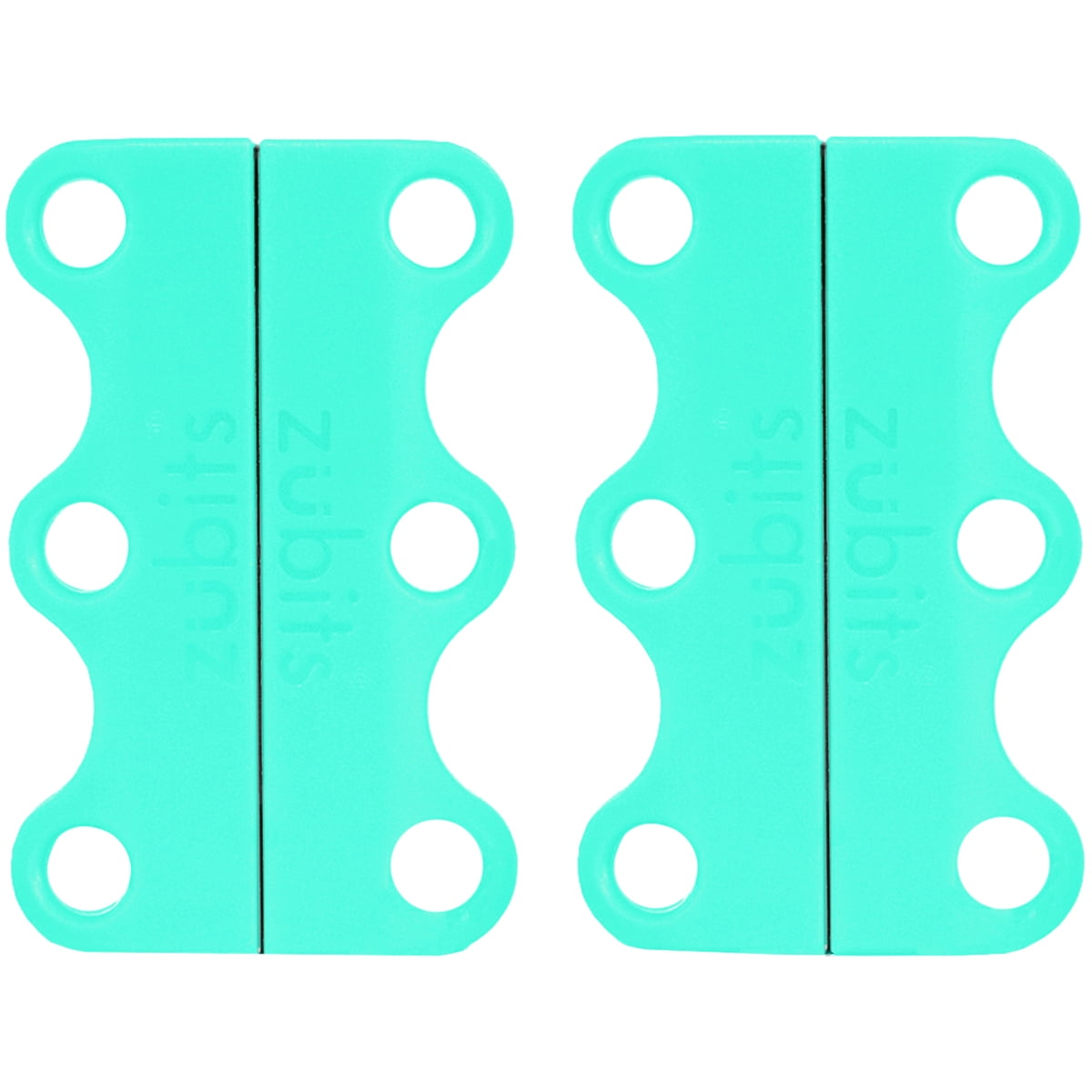Zubits Shoe Lace Closure System Size 2 Teal