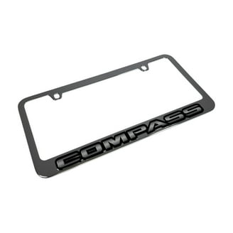 Eurosport Daytona License Plate Frame For Ram Rebel – Black, Sleek & Durable