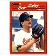 1990 Donruss EX/NM Baltimore Orioles Kevin Hickey #583a Baseball Card Baltimore Orioles MLB Baseball Trading Card