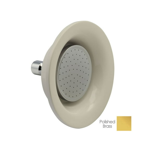 Porcelain Sunflower Shower Head