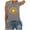 Gray, variant on Plus Size Tank Tops for Women Floral Sun Graphic Print Tank Casual Sleeveless Vest Tee Loose Fit Crew Neck Tank Top