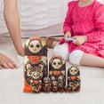 thumbnail image 1 of Muñeca apilable de 10 capas perfecl Muñecas anidadas Matryoshka de madera decoración de habitación infantil, 1 of 8