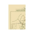 thumbnail image 3 of Historic Map - Monmouthshire County Wales Great Britain - Cary 1792 - 23 x 33.63 - Vintage Wall Art, 3 of 5