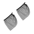 thumbnail image 3 of 1 Pair Car Window Net, Car Window Sun Shade  Protection Breathable Mesh Car Curtains For Car Camping Privacy Shade, 3 of 8
