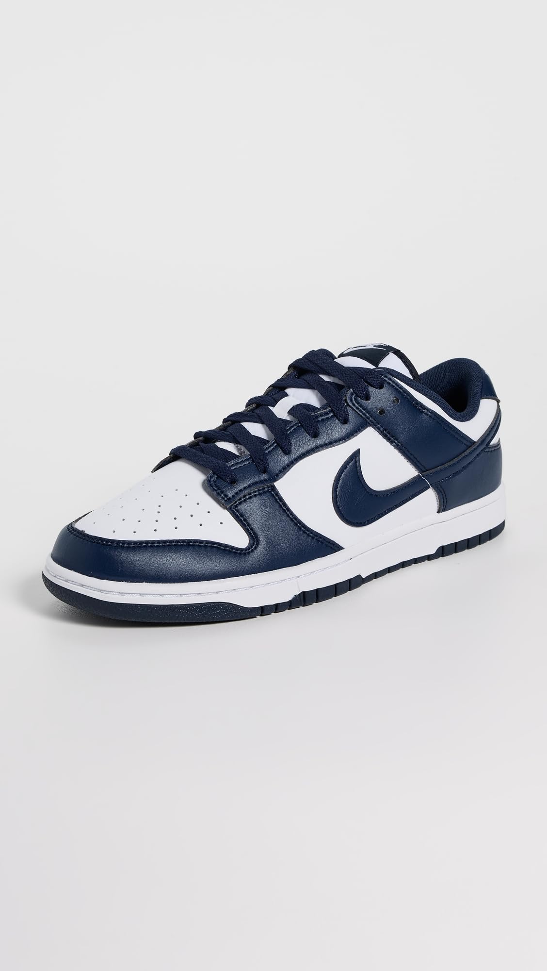 Nike Dunk Low Retro Men's White Navy photo 2