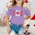 thumbnail image 2 of PMVFHDE Canada T-Shirt Imprimé Feuille d'Érable pour la Fête du, T-Shirt à Manches Courtes pour Filles, Col Rond, Coupe Décontractée, Basique, 2 of 4