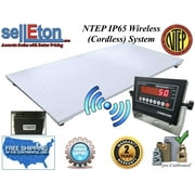 NEW NTEP Floor scale 60" x 84" (5' x 7') Wireless / cordless 2000 lbs x .5 lb
