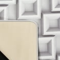 thumbnail image 5 of Safavieh Daytona Giles Geometric Polyester Machine Washable Area Rug, Ivory/Light Gray, 5'1" x 7'6", 5 of 9