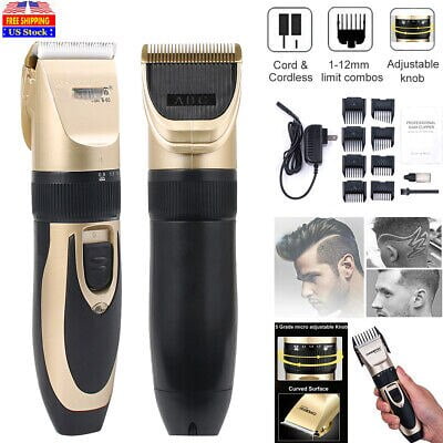 New in Hair Clippers Professional Cordless Trimmers Barber Haircut kit ...