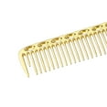 thumbnail image 6 of Vocoste 18cm Hair Comb Detangling Dressing Comb for Hair Styling Stainless Steel Gold Tone, 6 of 6