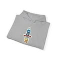 thumbnail image 3 of Jackhammer Flameboy World Industries '01 Skateboard Vintage Classic Hoodie Print - L / Sport Grey, 3 of 5