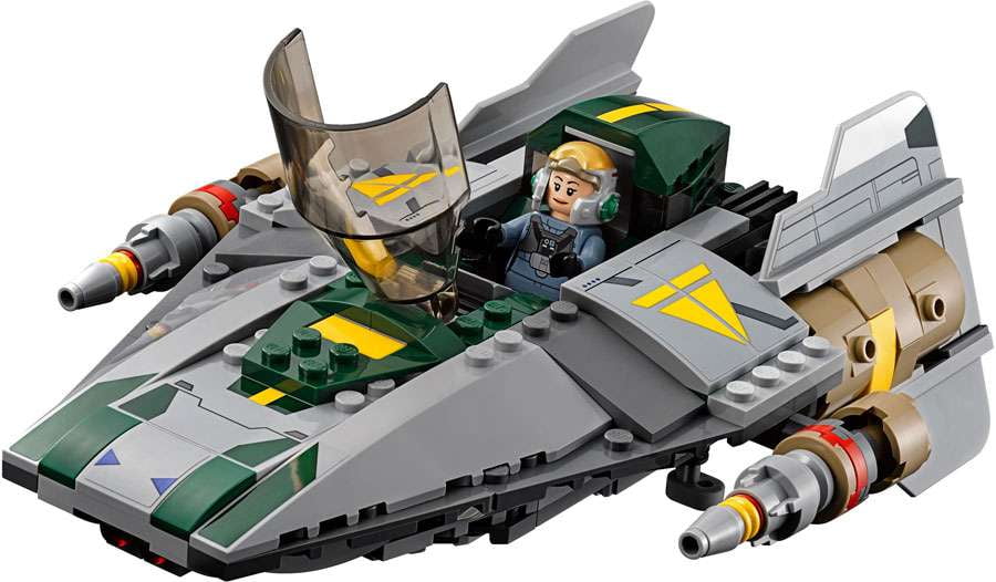 Pre-Owned Vader's Tie Advanced vs A-Wing Starfighter Set LEGO 75150 Star Wars