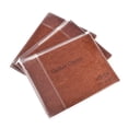 thumbnail image 4 of Libro de acordes de guitarra de 6 cuerdas Sonducket para estudiantes principiantes Cubierta de Cuero Marrón 18,7 x 1,3 cm, 4 of 6