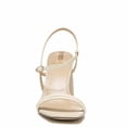 thumbnail image 3 of Sam Edelman Kit Ivory Square Toe Slingback Strap Cylindrical Block Heel Sandals (Ivory, 8), 3 of 6