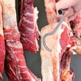 thumbnail image 4 of Meat Hooks for Butchering T Shaped Steel Hook with Handle Butcher Shop Tool Kit, 4 of 8