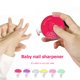 thumbnail image 1 of Limas eléctricas para uñas con cabezal de repuesto amoladora de uñas para niños pequeños Kit de higiene para bebés, 1 of 9