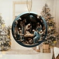 thumbnail image 5 of Sacred Name Christmas Ornaments Collection, 25 Religious Pendants with Biblical Names for Themed Tree, 5 of 7