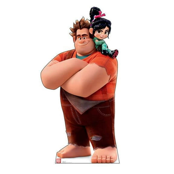 Advanced Graphics 2743 84 x 42 in. Vanellope and Ralph Cardboard Cutout