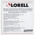 thumbnail image 4 of Lorell Atomic Set Alarm Desk Clock, 4 of 4