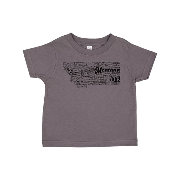 Inktastic Montana State Word Salad Boys or Girls Toddler T-Shirt