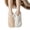 Beige, variant on WREESH Women's Home Fleece and Thick Insulation Socks, Ankle Length Sleep, Christmas, Snow, Slippers, Carpet Socks Beige