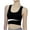 Black, variant on BYHONG Women Casual Breathable Yoga Top Bra Underwear Without Steel Ring Gathering Sports Running Bra Bras for Women Navy XXL