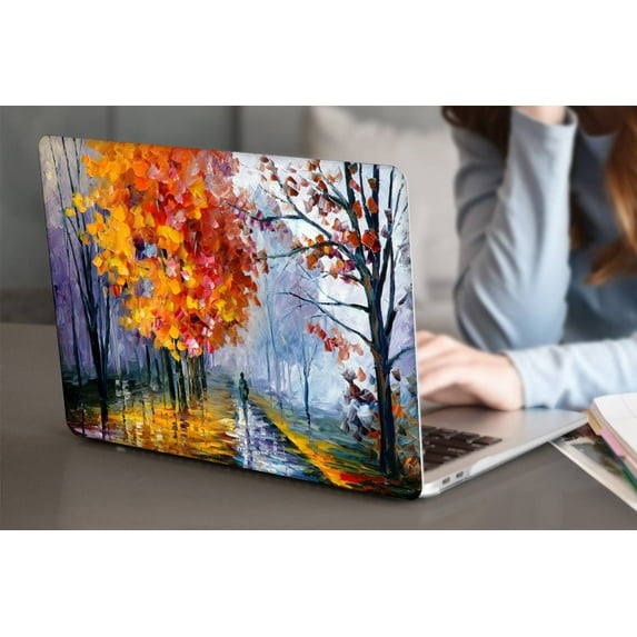 KSK KAISHEK Hard Case Shell Cover Only for MacBook Air 13.6" with Touch ID Type C Model: A2681 (Landscape A 53)