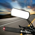 thumbnail image 5 of LEORX Bicycle Accessories Mirror Handlebar Rearview Mirror Scooter Rearview Mirror Carbon Pattern Reflector Cycling Equipment, 5 of 8