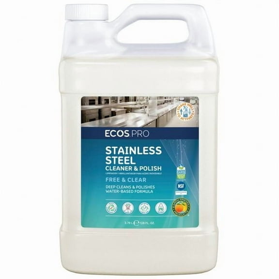 Ecos Pro Metal Cleaner and Polish,1 gal,Soy PL9330/04
