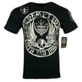 thumbnail image 2 of ARCHAIC AFFLICTION Men's T-Shirt MIDKNIGHT Premium Athletic Tattoo Biker, 2 of 11