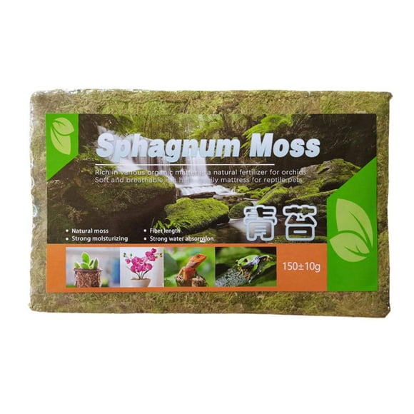 Compressed Sphagnum Moss for Potted Plant Orchid Potting Mix Peat Moss Pole