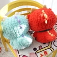 thumbnail image 4 of Mascota del año del dragón 2024, pequeño panda Bubu y Yier, muñeco de peluche, oso panda de dibujos animados, muñeco de peluche suave kawaii, regalo de juguete, 4 of 5