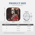 thumbnail image 3 of Daiia Geisha Skeleton With Flowers 2PCS Car Windshield Sun Shade, Foldable Sun Shield for Car Front Window, Auto Sun Blocker Visor Protector Universal for Truck SUV Pickup-Small, 3 of 7