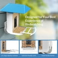 thumbnail image 6 of SEGMART Smart Bird Feeder with Camera, Solar Powered Bird Feeder Camera with AI Identify Bird Species - 11,000+ Birds, 1080P HD Camera Auto Capture Bird Video, App Notify When Birds Detected, 6 of 9